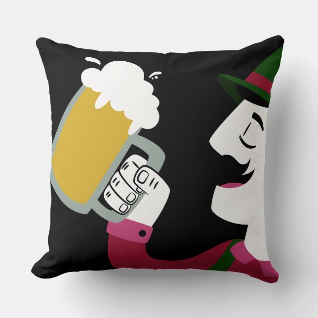 Almofada Travesseiros decorativos de Oktoberfest (Frente)