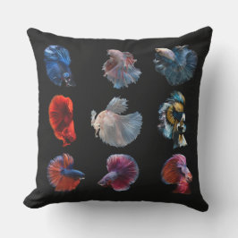 Almofada Travesseiros decorativos de Peixes Coloridos