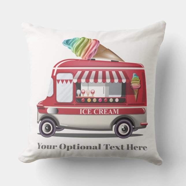 Almofada travesseiros decorativos de texto personalizados d (Frente)