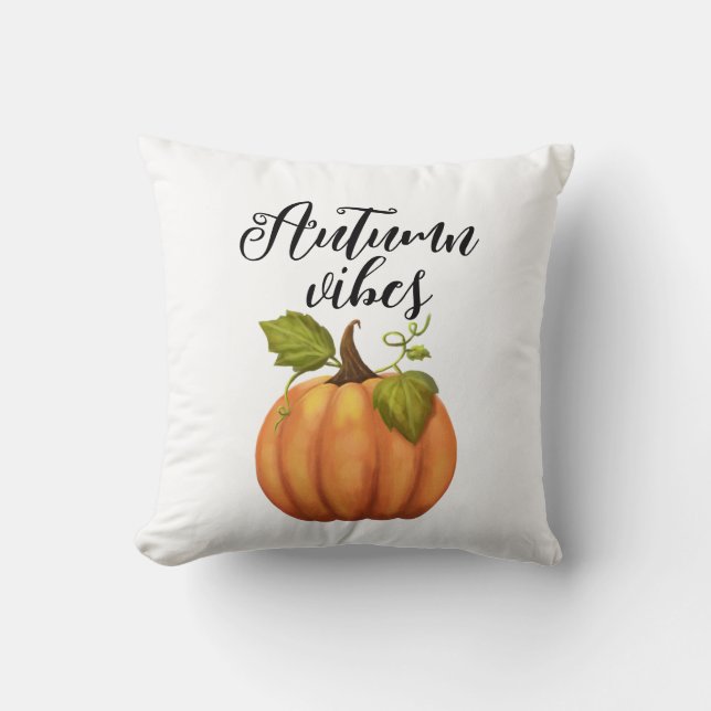 Almofada Travesseiros decorativos do Autumn Vibes (Frente)