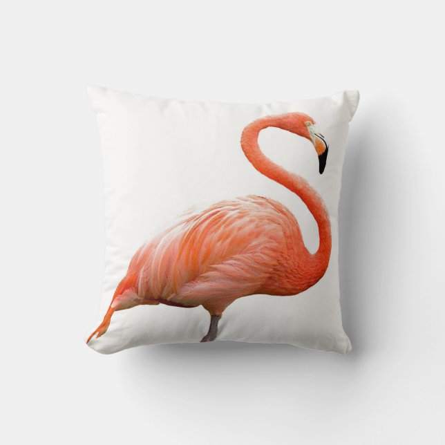 Almofada Travesseiros decorativos do design do "flamingo" (Frente)