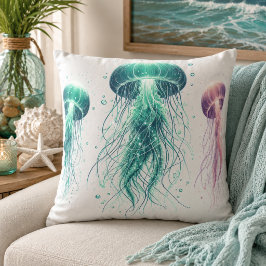 Almofada Travesseiros Decorativos Inspirados em Água-Viva: