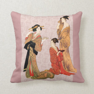 Almofada Travesseiros decorativos japoneses bonitos do