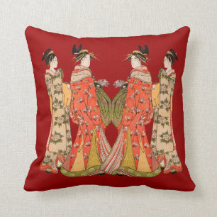 Almofada Travesseiros decorativos japoneses bonitos do