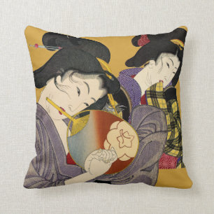 Almofada Travesseiros decorativos japoneses do design da