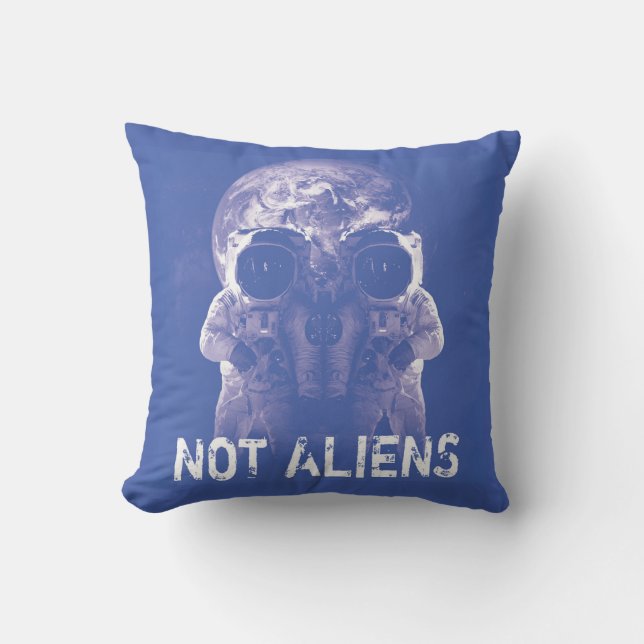Almofada Travesseiros decorativos não Aliens (Frente)