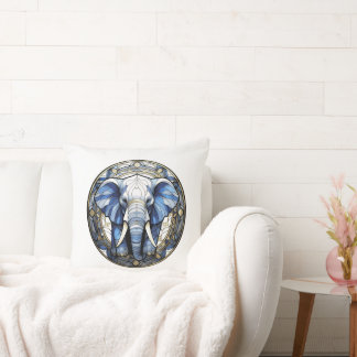 Almofada Travesseiros decorativos Tê Vidro Elefante Obtido