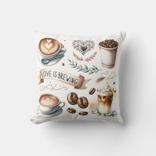 Almofada Travesseiros decorativos temidos de Compro de café