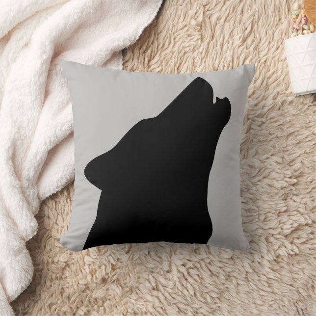ALMOFADA TRAVESSEIROS DECORATIVOS WOLF HOWLING (Cobertor)