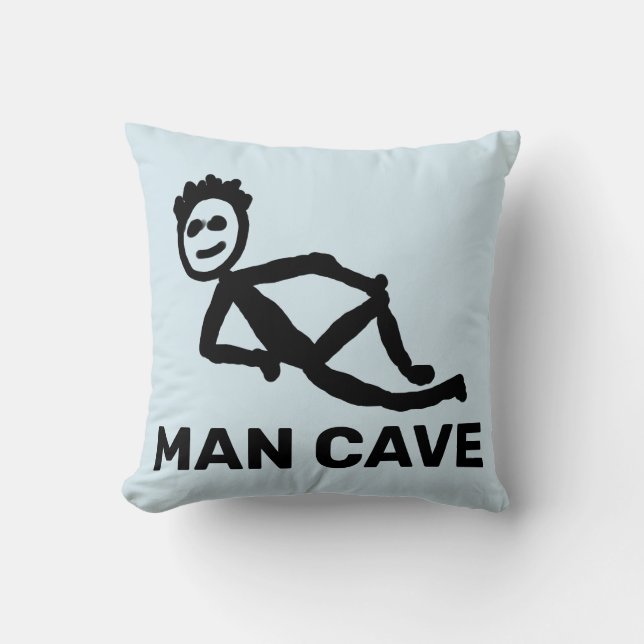 ALMOFADA TRAVESSEIROS DO HOMEM CAVE (Frente)