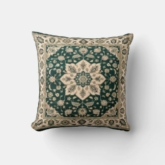 Almofada Travesseiros do Kilim Verde Perto de Mim: Estilo n