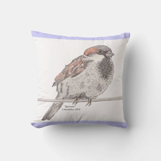 Almofada Travesseiros do pardal (Frente)