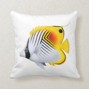 Almofada Travesseiros dos Butterflyfish do Auriga do