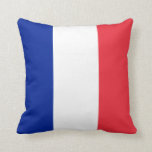 Almofada Travesseiros franceses da bandeira<br><div class="desc">France,  bandeira nacional. Customizável - você pode adicionar seu próprio texto se você quer.</div>