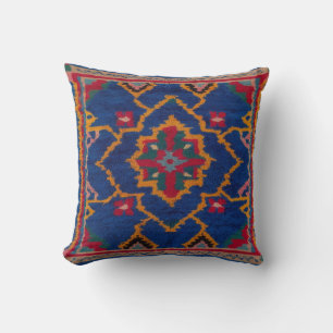 Almofada Travesseiros lombares azuis Kilim: suporte a Na mo