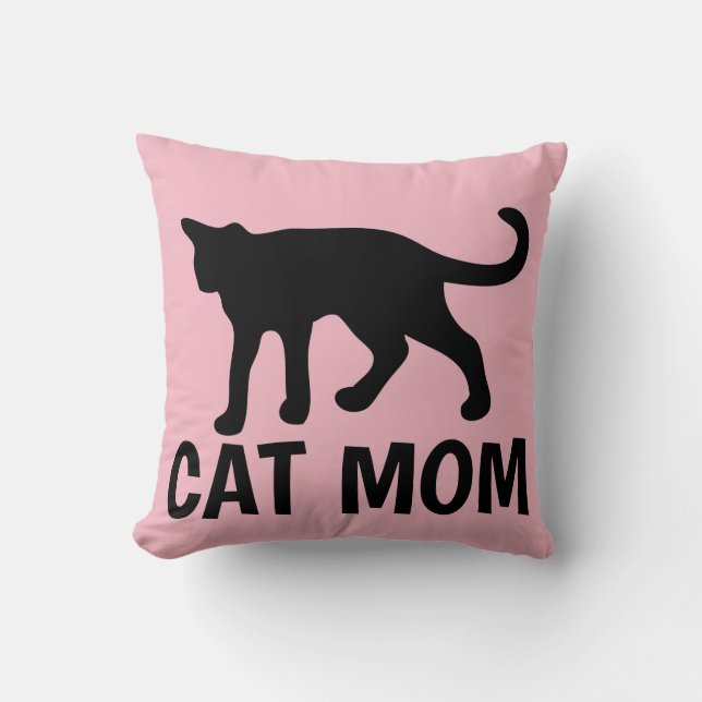Almofada TRAVESSEIROS MOM CAT, rosa (Frente)