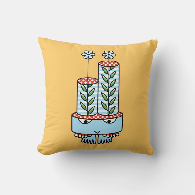 Almofada Travesseiros personagens de desenho animados bonit (Frente)