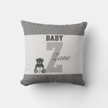 Travesseiros personalizados da tipografia