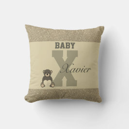 Almofada Travesseiros personalizados da tipografia