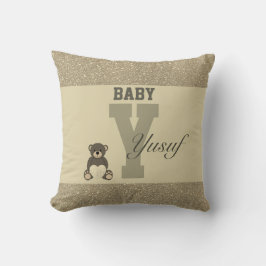 Almofada Travesseiros personalizados da tipografia