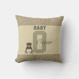 Almofada Travesseiros personalizados da tipografia