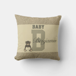 Almofada Travesseiros personalizados da tipografia