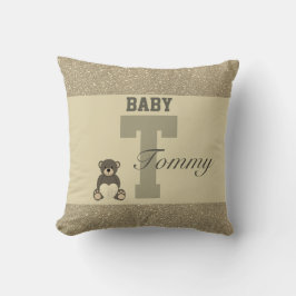 Almofada Travesseiros personalizados da tipografia