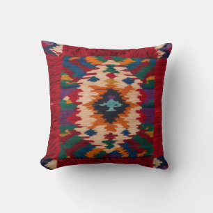 Almofada Travesseiros Red Kilim: adicione um toque de tapet