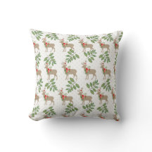 Travesseiros Rustic Deer Christmas