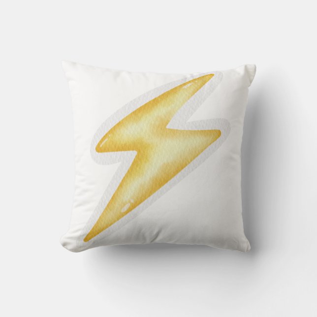 Almofada Travesseiros Yellow Lightning  (Frente)