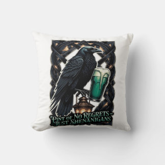 Almofada Travessuras do Corvo Camiseta Esmeralda Pint