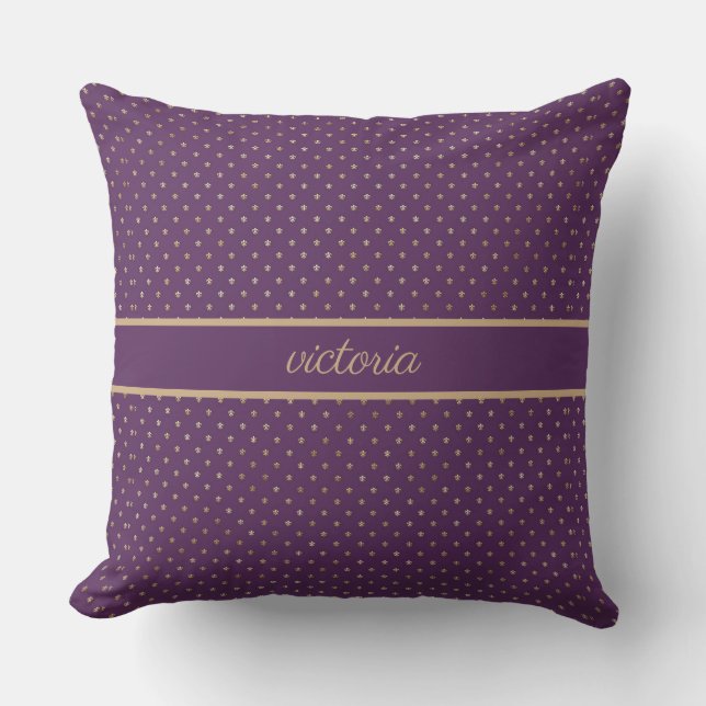 Almofada Trendy Fleur de Lis Pattern (Frente)