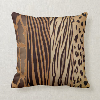 Almofada Trendy Rustic Animal Printed Zebra Stripe Travesse