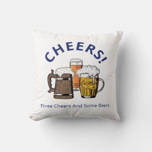 Almofada Três Cervejas de Saúde
