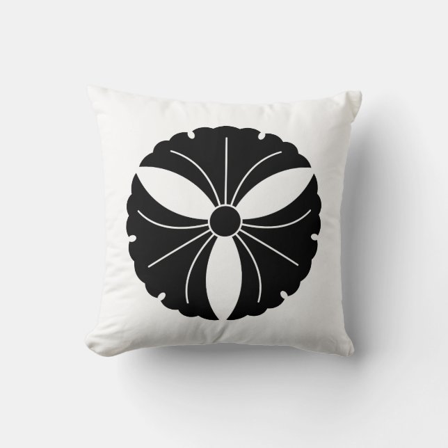Almofada Três folhas de ginkgo (Frente)