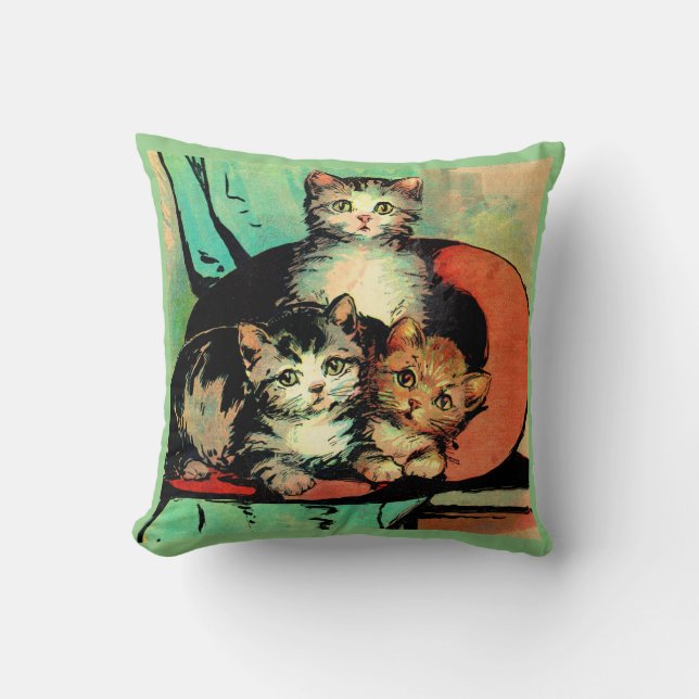 Almofada três gatinhos (Frente)