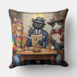 Almofada Três Gatos