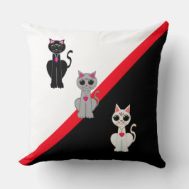 Almofada Três Gatos Bonitos