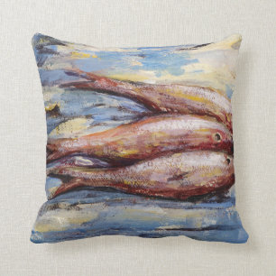 Almofada Três peixes
