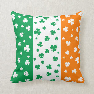 Almofada Trevos irlandeses afortunados