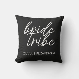 Almofada Tribo Bride Menina de Flor Moderna