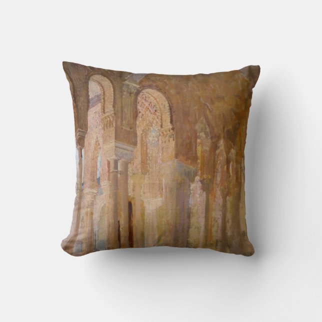 Almofada Tribunal dos Leões, Alhambra (por Henri Regnault) (Frente)