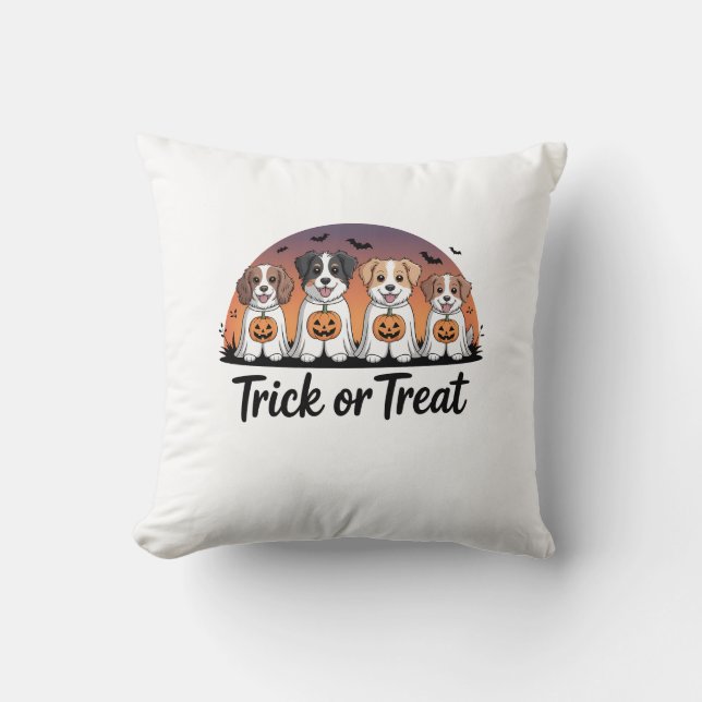Almofada Trick or Treat Halloween (Frente)