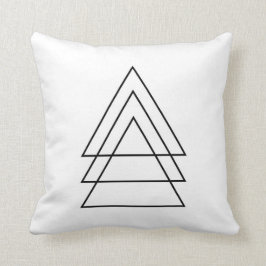 Almofada Trio mínimo dos triângulos