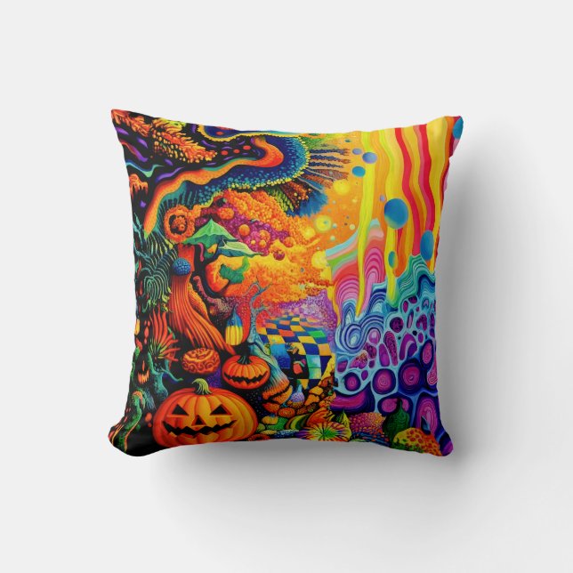 Almofada Trippy Halloween (Frente)