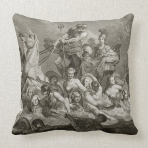 Almofada Triumph de Britannia, c.1765 (gravura)