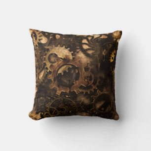 Almofada Trocador de Marchas - Engrenagens e Cogs Steampunk
