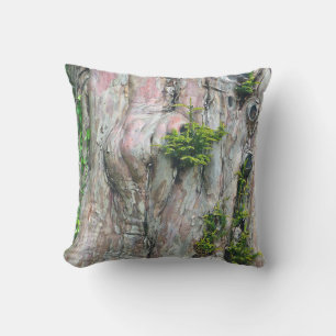 ALMOFADA TRONCO EXTERIOR DO LANCE PILLOW/TREE, KNOT-HOLES,