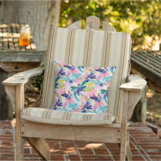 Almofada Tropical Floral Outdoor