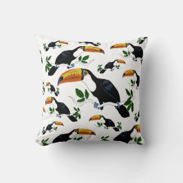Almofada Tropical Toucans - Playful Jungle